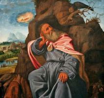 Elijah fed by the Raven - Savoldo (15th cent.)