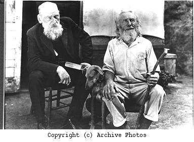 Tolstoy and hermit named Peter